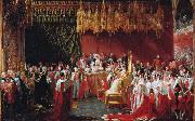 George Hayter The Coronation of Queen Victoria (mk25) oil on canvas
